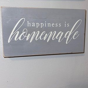 HOME DECOR SIGN